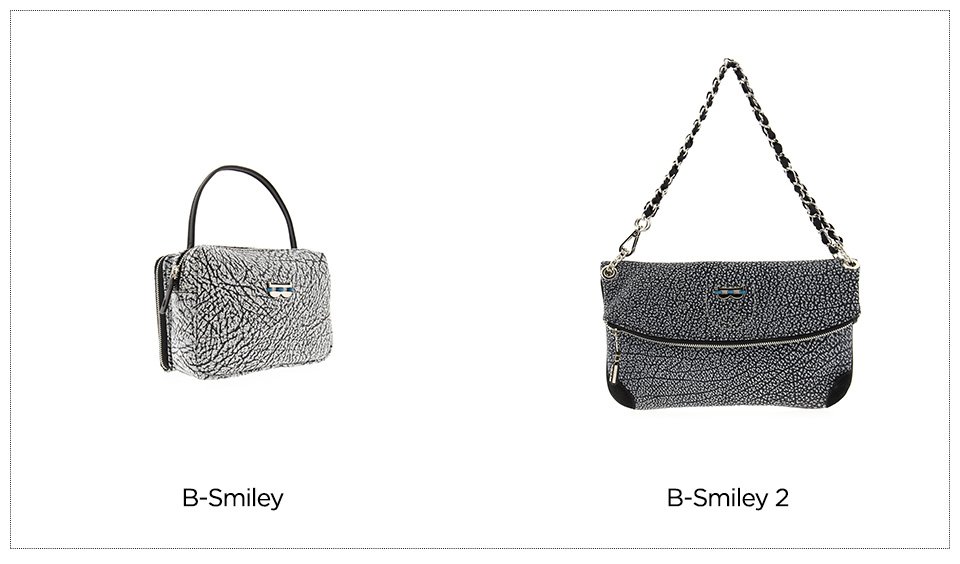 bolsos de piel blancos y negros - colección dálmata box san sebastián